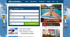 Desktop Screenshot of jaknaletenky.cz